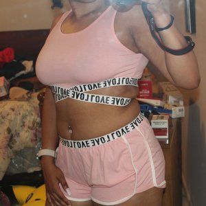 SHEIN | Crisscross lettering tape trim set